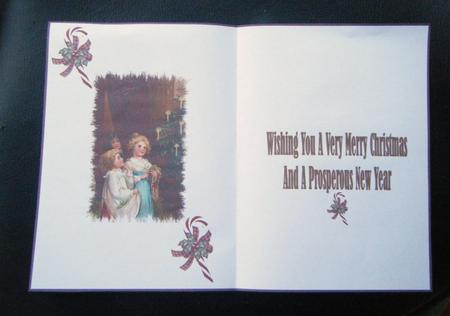 Vintage Christmas Insert 2 by Charlie Angel