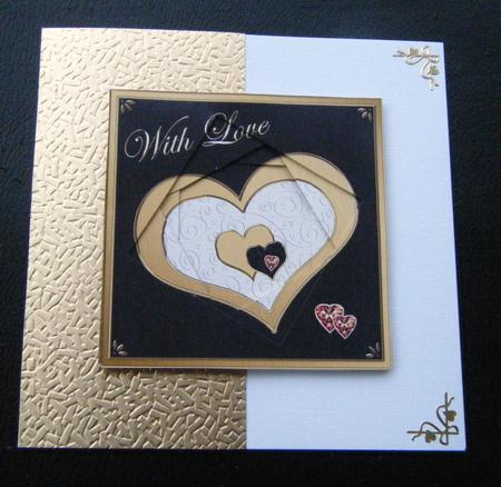 Elegant Hearts - Twisted Tunnel Topper by Charlie Angel
