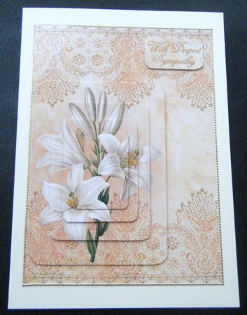 Vintage Floral 74.4, Lilies by Charlie Angel