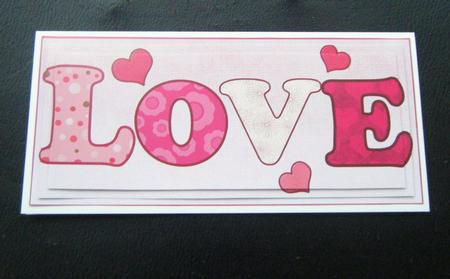 Dl Valentine Letter Pyramid Sheet by Charlie Angel