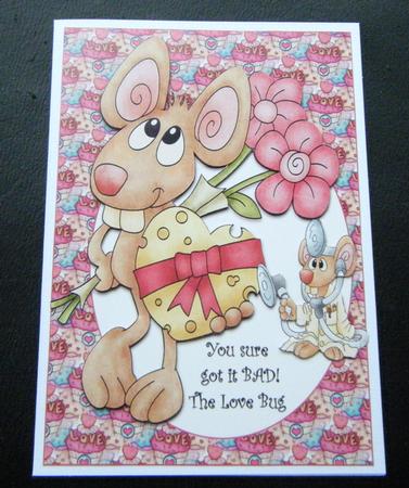 Cheesy Valentine Card by Charlie Angel