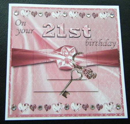 Key of the Door 18th and 21st Birthday Toppers by Charlie Angel