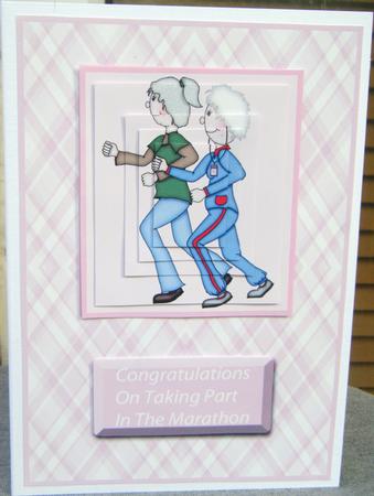 Humourous Congratulations on Taking Part in Your Marathon by Charlie Angel