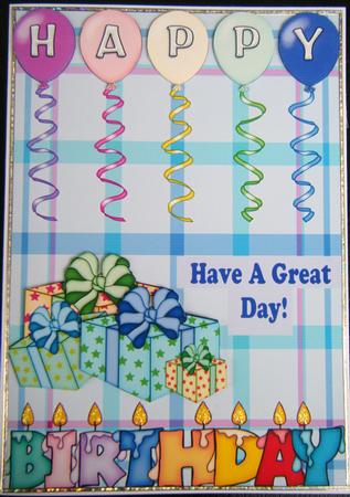 Bold Balloons Birthday Step by Step Card by Charlie Angel
