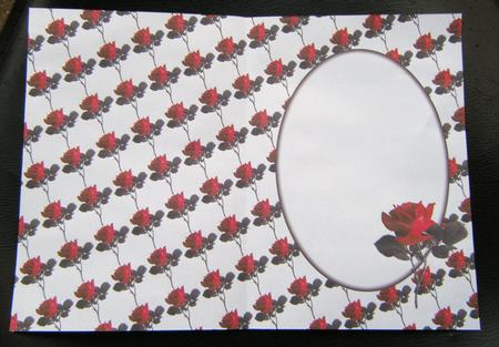 Red Roses Insert by Charlie Angel