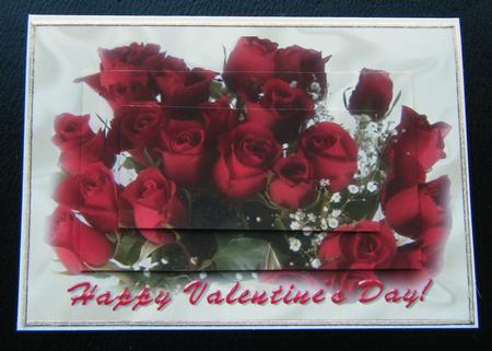 Red Roses for My Sweetheart, A4 Topper by Charlie Angel