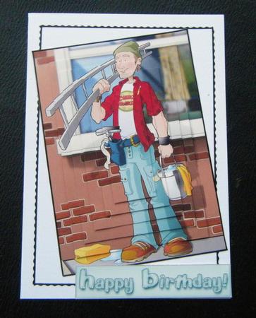 Window Cleaner Dude Pyramid. by Charlie Angel