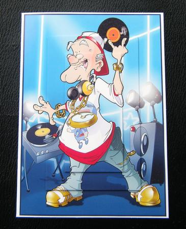 Old Dj Dude A4. by Charlie Angel