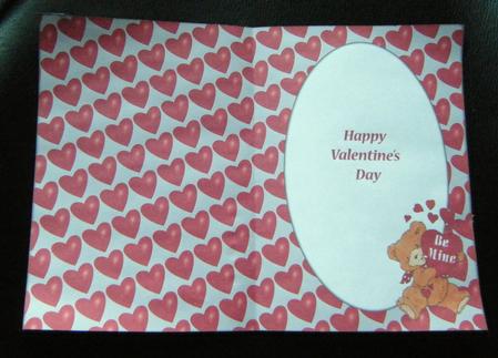 Valentine's Bear Insert (grey) by Charlie Angel