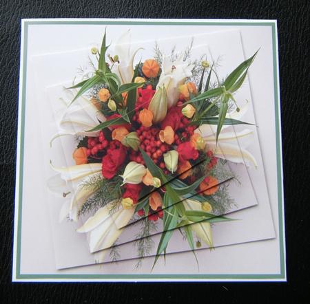Stunning Floral Display Spiral Pyramid by Charlie Angel
