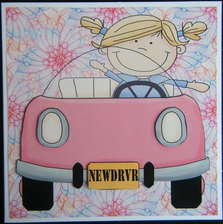 Pink New Driver by Charlie Angel