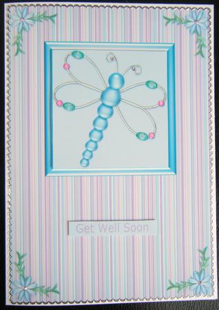 Blue Dragonfly by Charlie Angel
