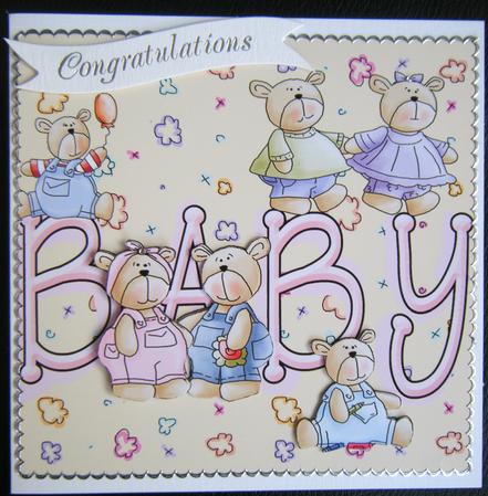 Baby Girl Bears by Charlie Angel