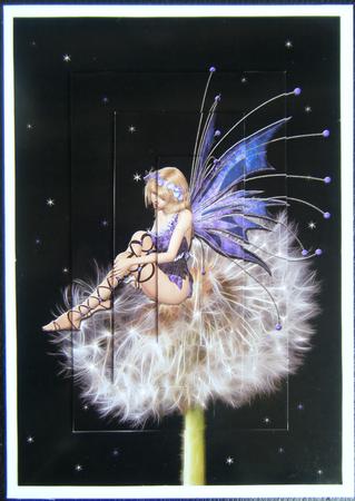Faery Wishes Good Luck / Birthday / Best Wishes Card Front by Charlie Angel