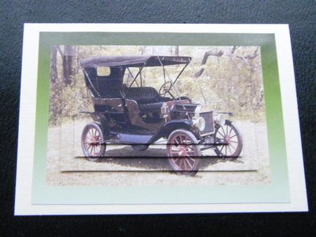 Old Classic Car Pyramid on Effective Metallic Boarder by Charlie Angel