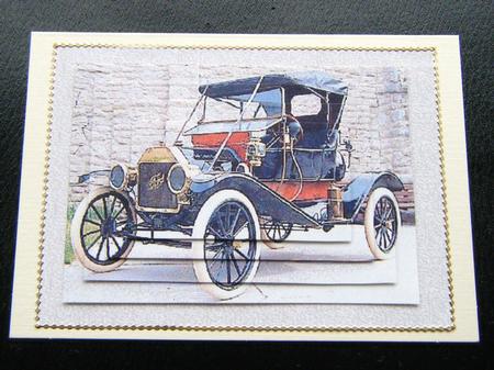 Stunning Eye Catching Vintage Car Pyramid by Charlie Angel
