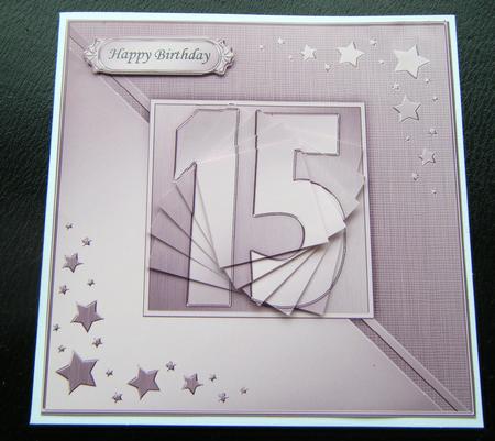 15th Metallic Age Quick Card with Twisted Pyramage by Charlie Angel