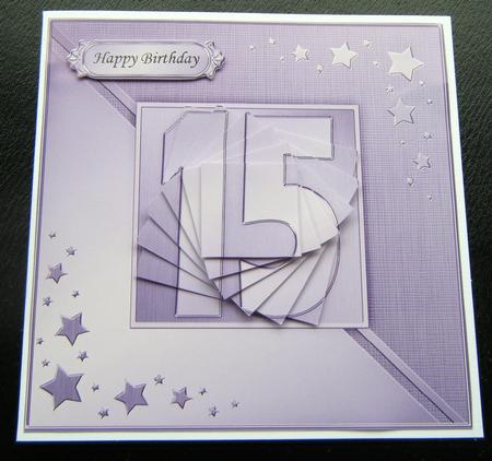 15th Metallic Age Quick Card with Twisted Pyramage by Charlie Angel