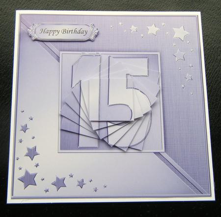 15th Metallic Age Quick Card with Twisted Pyramage by Charlie Angel