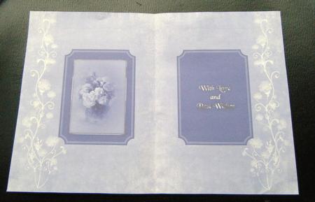 With Love and Best Wishes Insert 1 by Charlie Angel