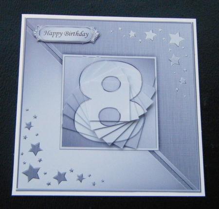 8th Metallic Age Quick Card with Twisted Pyramage by Charlie Angel
