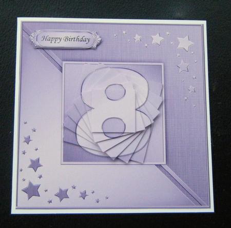 8th Metallic Age Quick Card with Twisted Pyramage by Charlie Angel