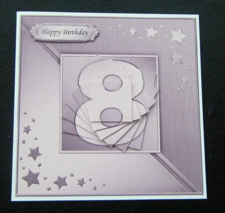 8th Metallic Age Quick Card with Twisted Pyramage by Charlie Angel