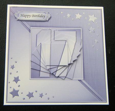 17th Metallic Age Quick Card with Twisted Pyramage by Charlie Angel