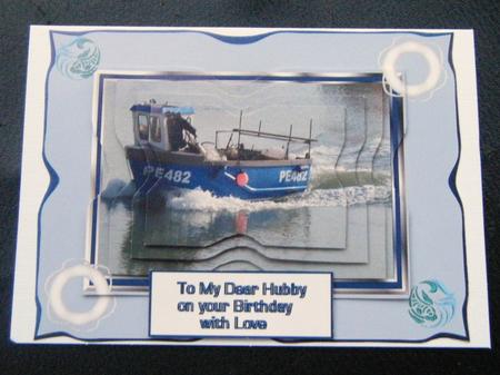 Raceing Into Harbour by Charlie Angel