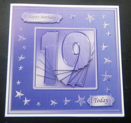 19th Bright Metallic Age Quick Card with Twisted Pyramage by Charlie Angel