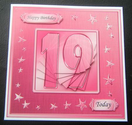 19th Bright Metallic Age Quick Card with Twisted Pyramage by Charlie Angel