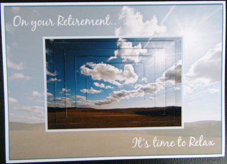 On Top of the World Mountain & Clouds Retirement Pyramid by Charlie Angel