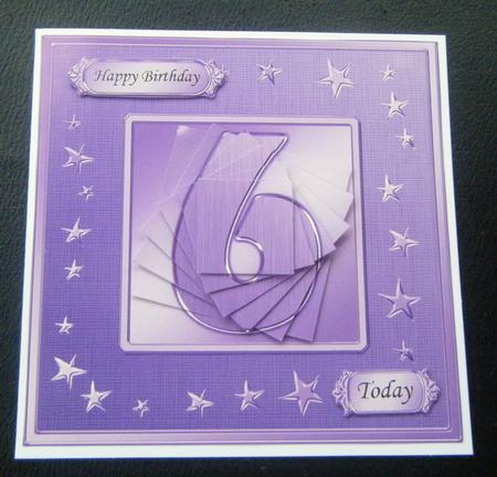 6th Bright Metallic Age Quick Card with Twisted Pyramage by Charlie Angel