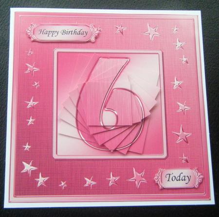 6th Bright Metallic Age Quick Card with Twisted Pyramage by Charlie Angel
