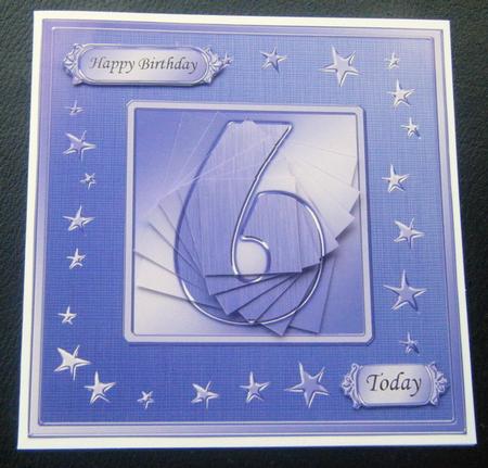 6th Bright Metallic Age Quick Card with Twisted Pyramage by Charlie Angel