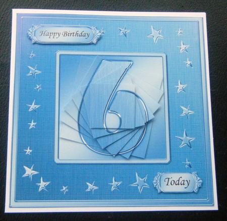 6th Bright Metallic Age Quick Card with Twisted Pyramage by Charlie Angel