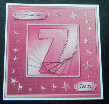 7th Bright Metallic Age Quick Card with Twisted Pyramage by Charlie Angel