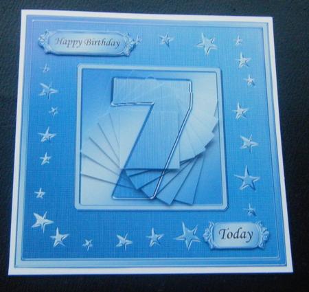 7th Bright Metallic Age Quick Card with Twisted Pyramage by Charlie Angel