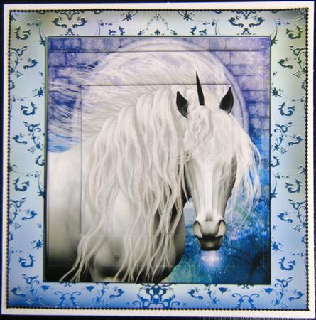 A4 Fantasy Horse by Charlie Angel