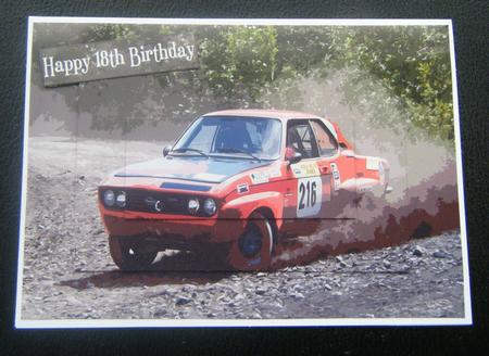 Rally Car Topper Duo by Charlie Angel