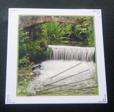 Bridge Over the Weir, Twisted Pyramid by Charlie Angel