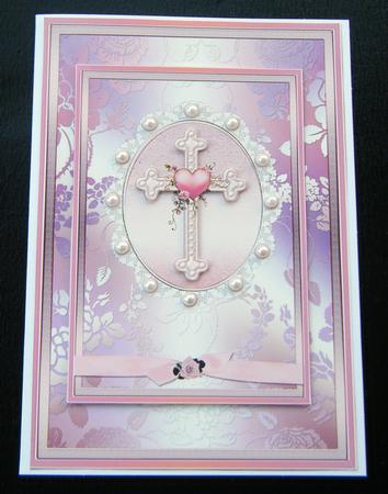Cross Card Topper by Charlie Angel