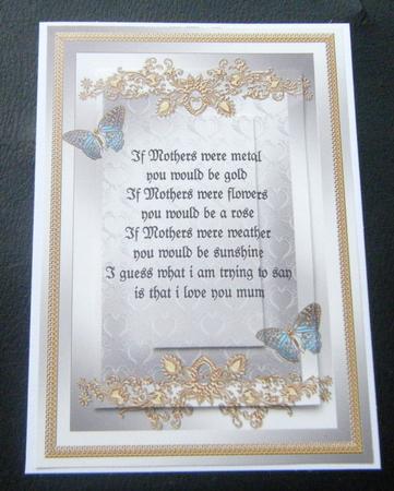 Mothers Day Verse by Charlie Angel