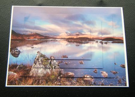 Ranoch Moor 7x5inch Pyramid by Charlie Angel