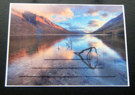 Loch Etive 7x5inch Pyramid by Charlie Angel