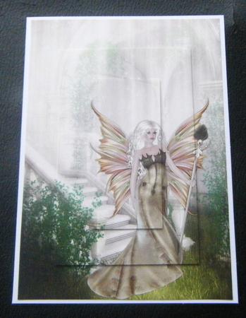 A4 Fantasy Fairy Card by Charlie Angel