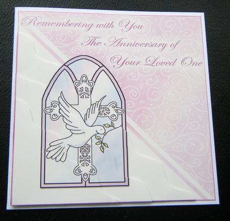 Anniversary of Losing a Loved One Wavy Corner Side Stacker by Charlie Angel