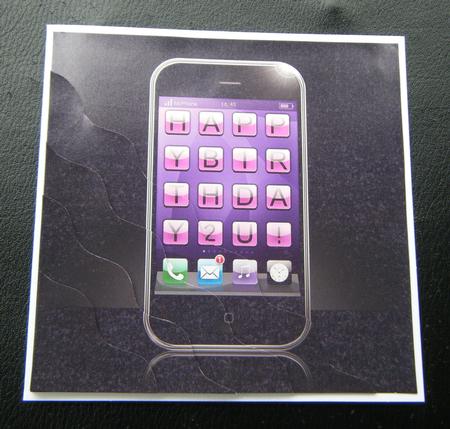 Smart Phone Wavy Corner Side Stacker Topper by Charlie Angel