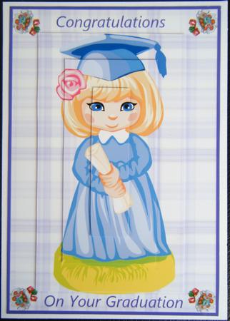 Congratulations on Your Graduation - Girl by Charlie Angel