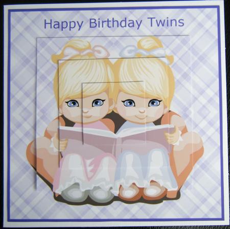 Twin Sisters Birthday by Charlie Angel